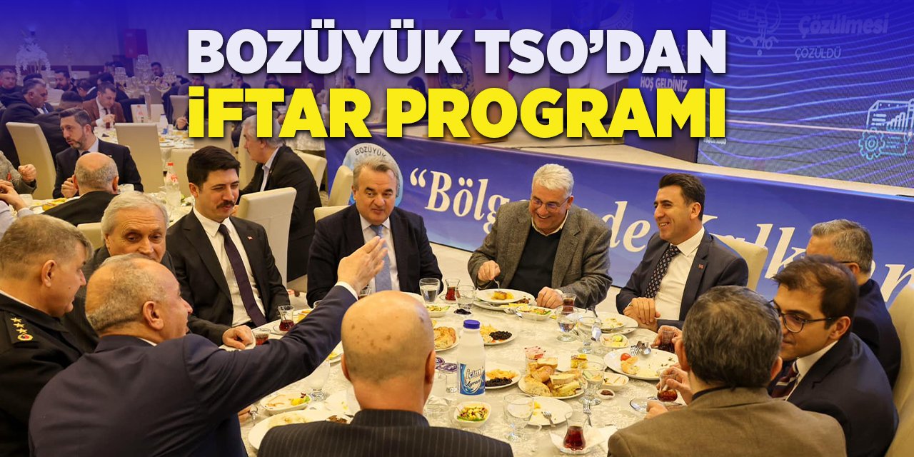 Bozüyük TSO'dan İftar Programı