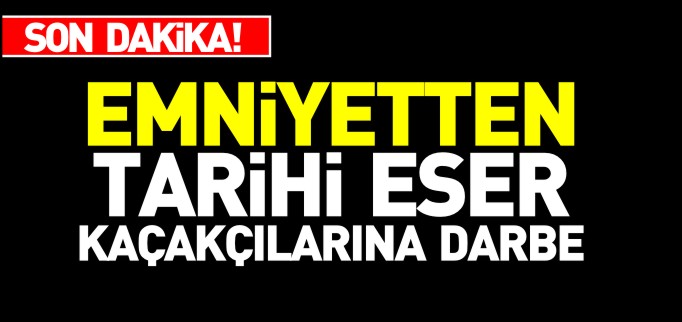 EMNİYETTEN KAÇAKÇILARA AĞIR DARBE