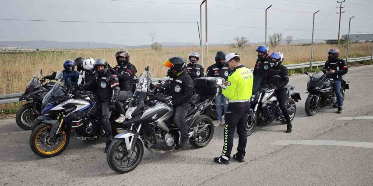Motosikletlere Sıkı Denetim