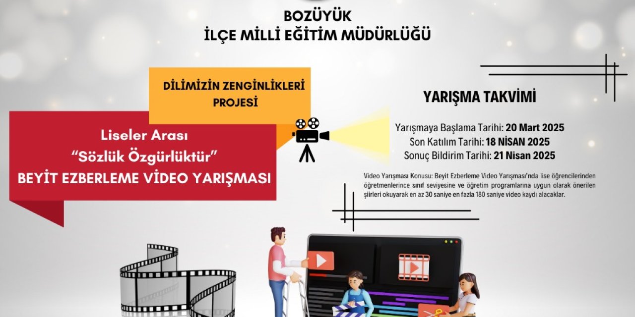 Yarışma Başladı, Son Tarih 18 Nisan!