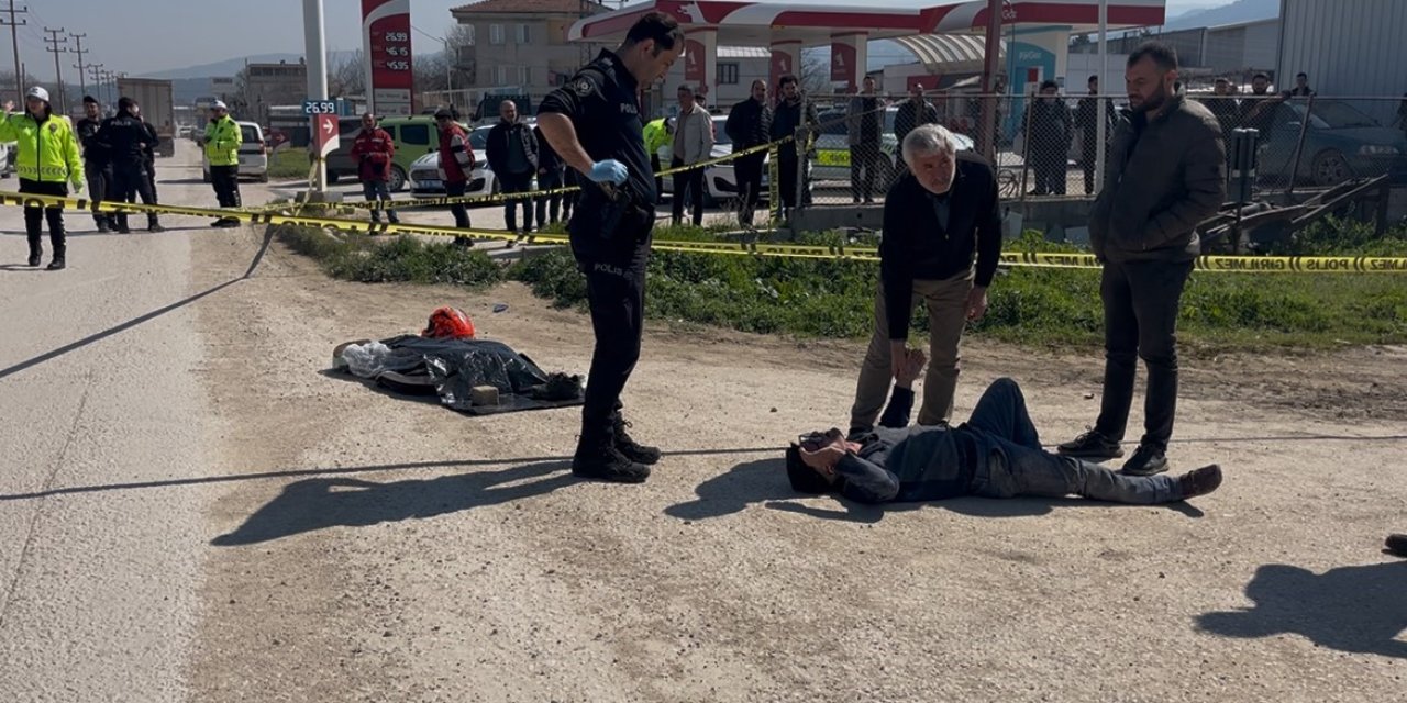 Metrelerce Savrulan Motosikletli Hayatını Kaybetti
