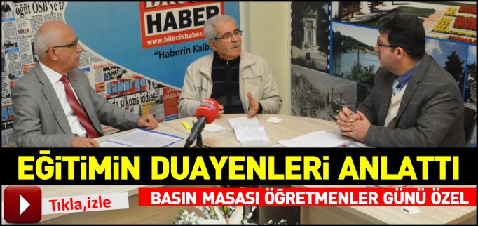 EĞİTİMİN DUAYENLERİ ANLATTI