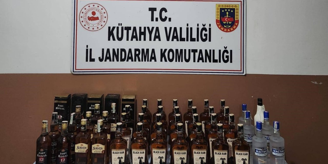 44 Litre Sahte İçki Ele Geçirildi