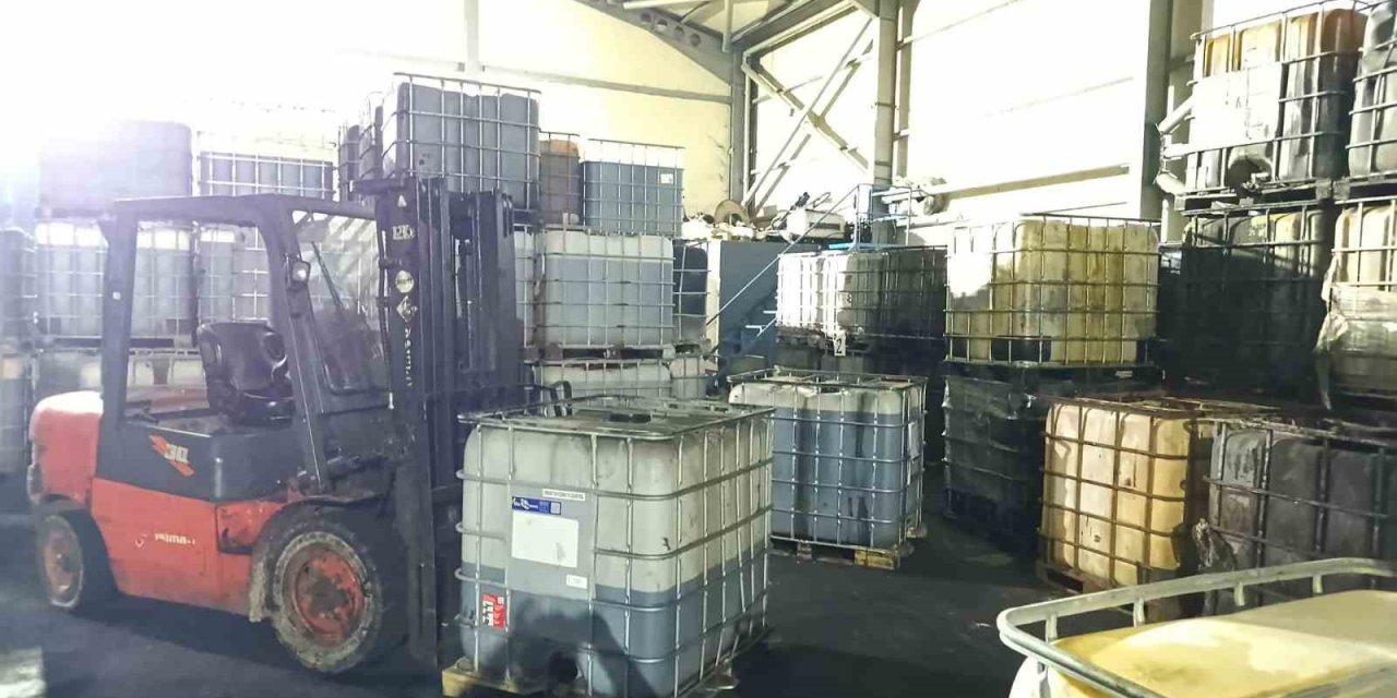 370 Bin Litre Solvent Karışımlı Kaçak Akaryakıt Yakalandı