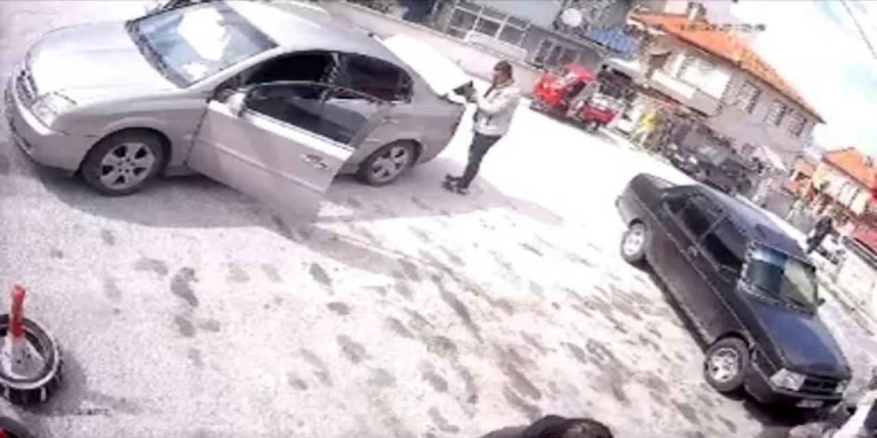 El Fireni Çekilmeyi Unutulan Araç Kazaya Neden Oldu