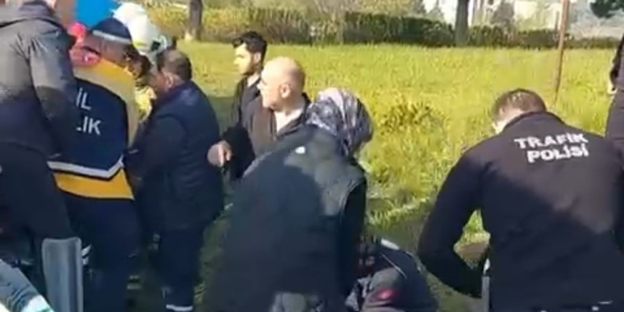 Kargo Aracı Devrildi 2 Kişi Yaralandı