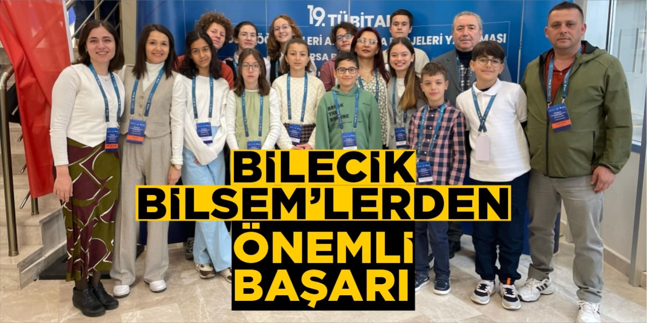 Bilecik BİLSEM'lerden önemli başarı