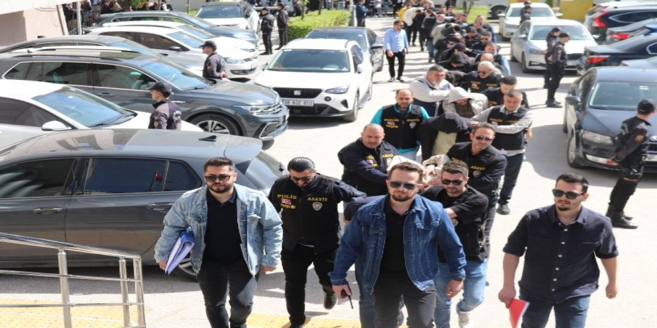 14 Milyon TL’lik Dolandırıcılık Yapan 68 Şüpheli Adliyeye Sevk Edildi