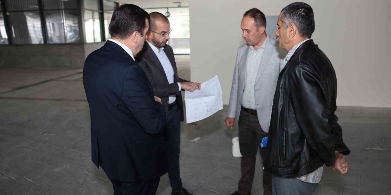 Kapalı Pazar Yeri Açılış İçin Gün Sayıyor