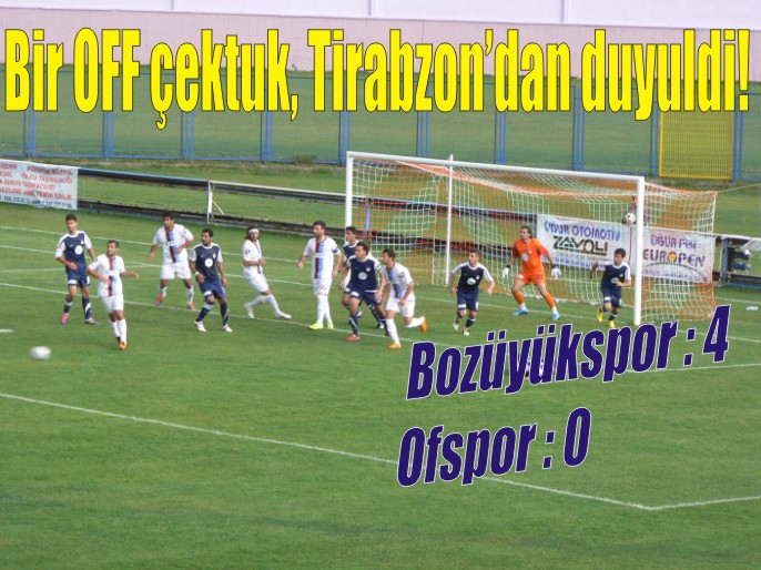 BİR OFF ÇEKTUK;TİRABZON’DAN DUYULDİ!