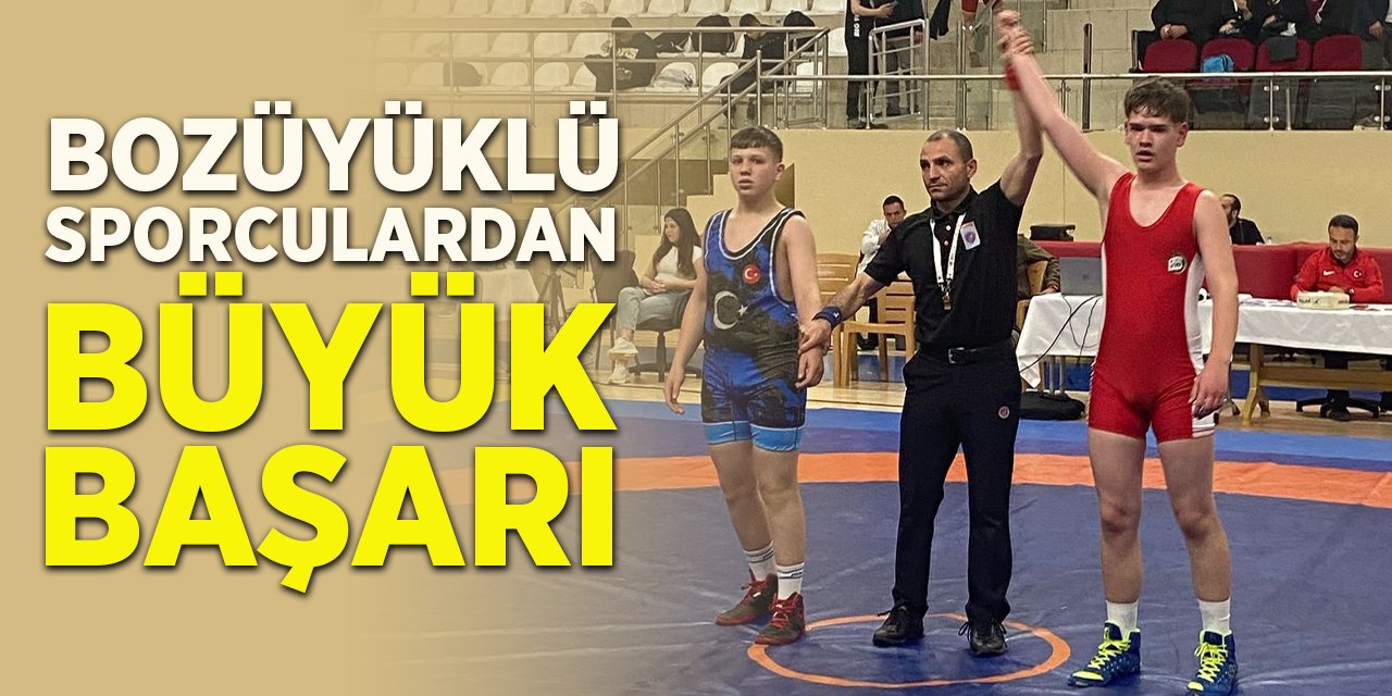 Bozüyüklü Sporculardan Büyük Başarı