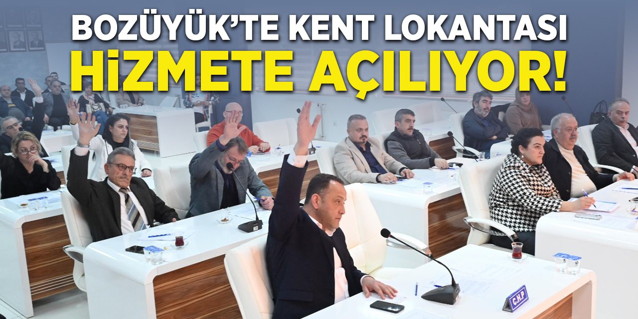 Bozüyük'te Kent Lokantası Hizmete Açılıyor!