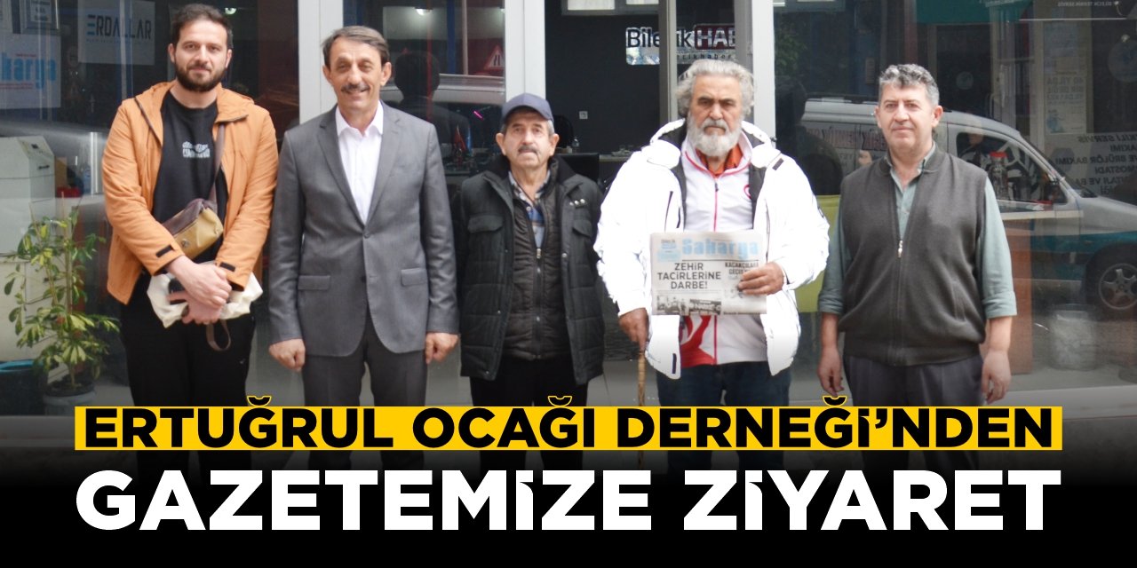 Ertuğrul Ocağı Derneği’nden gazetemize ziyaret