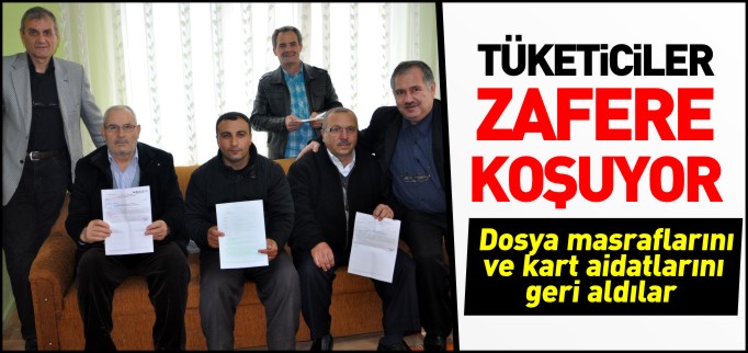 TÜKETİCİLER ZAFERE KOŞUYOR