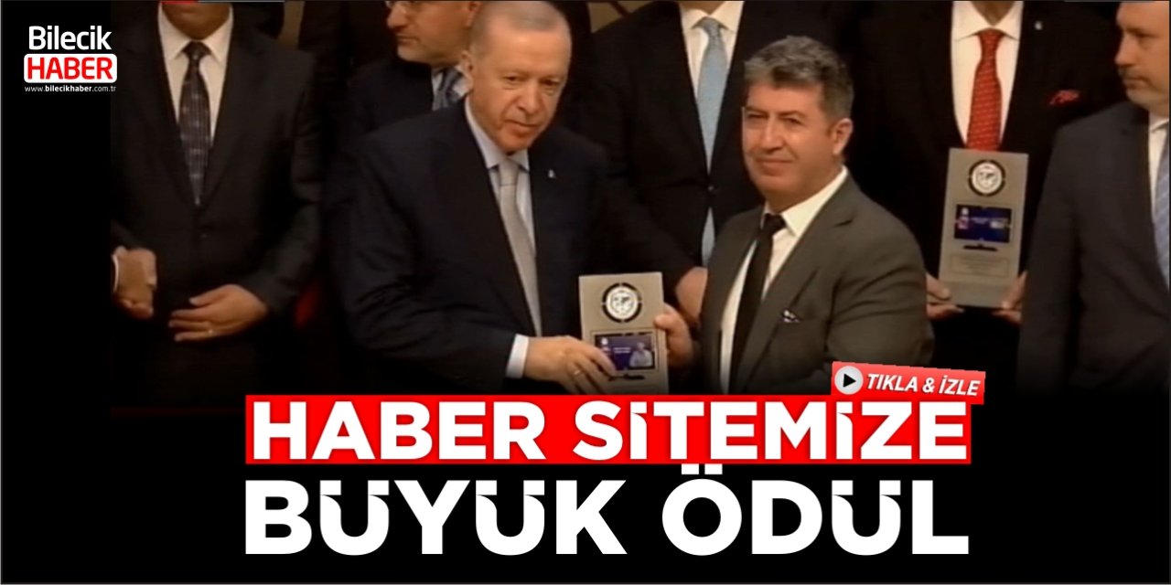 Haber sitemize büyük ödül