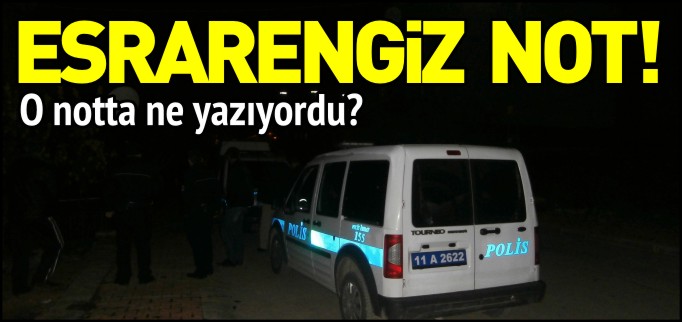 EVLERİNDEKİ ESRARENGİZ NOTLA ŞAŞKINA DÖNDÜLER