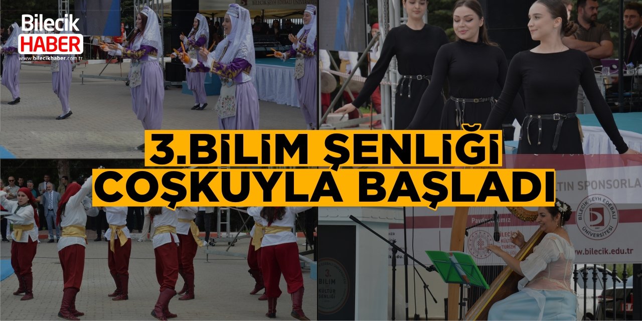 BŞEÜ'de 3. Bilim Şenliği Coşkuyla Başladı