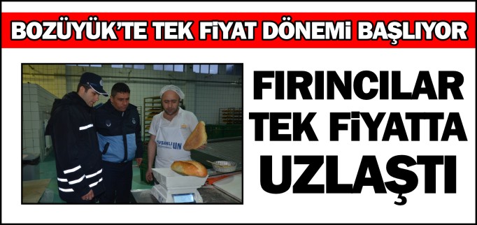FIRINCILAR TEK FİYATTA UZLAŞTI