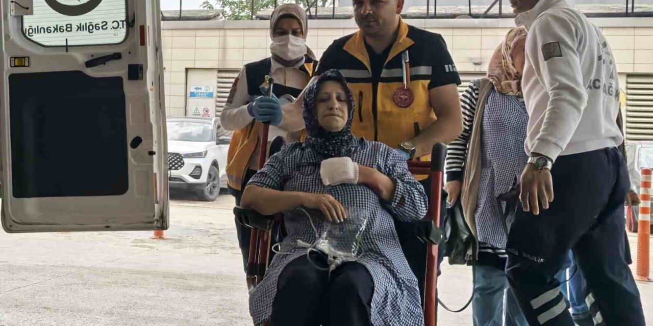 Elini Makineye Kaptırdı