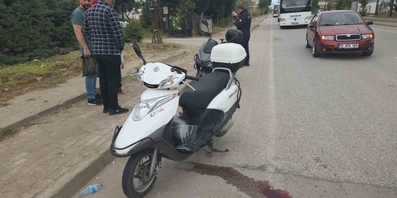 İki Motosiklet Çarpıştı: 2 Yaralı