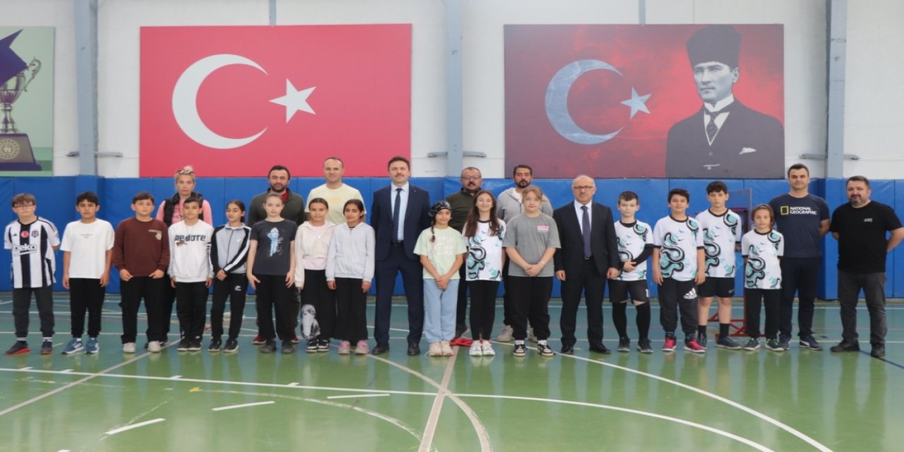 Bozüyük'te Ortaokullar Arası Parkur Yarışması Başladı