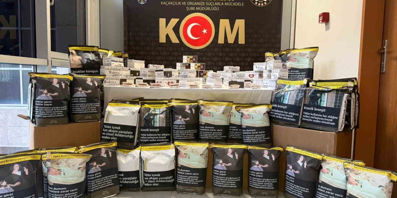 Kaçak Tütün Ve Makaron Operasyonu