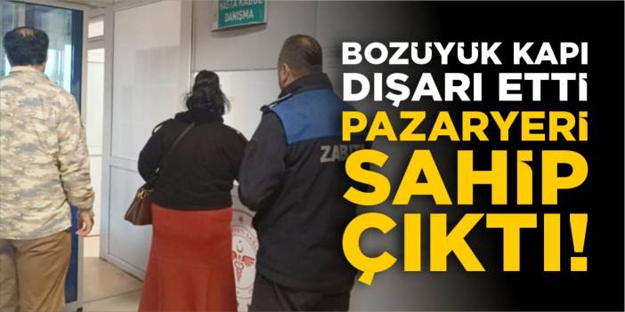 Bozüyük kapı dışarı etti, Pazaryeri sahip çıktı!