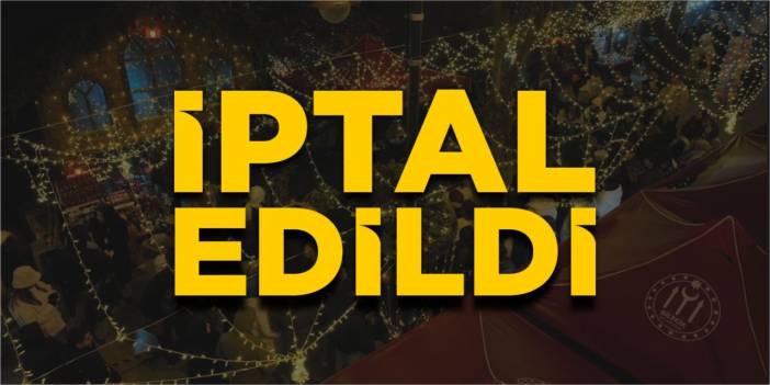 Yılbaşı konseri iptal edildi