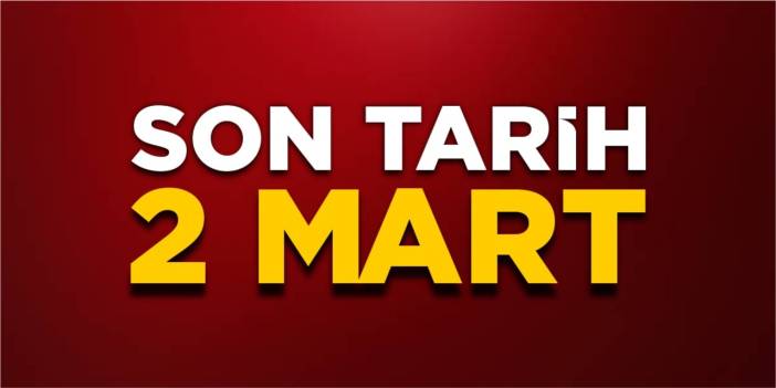 Son tarih 2 Mart