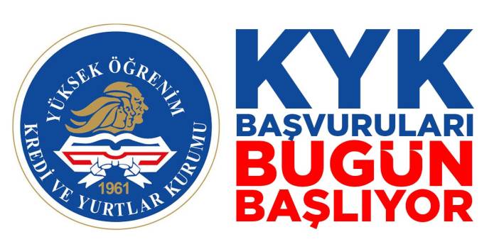 KYK Başvuruları Bugün Başlıyor