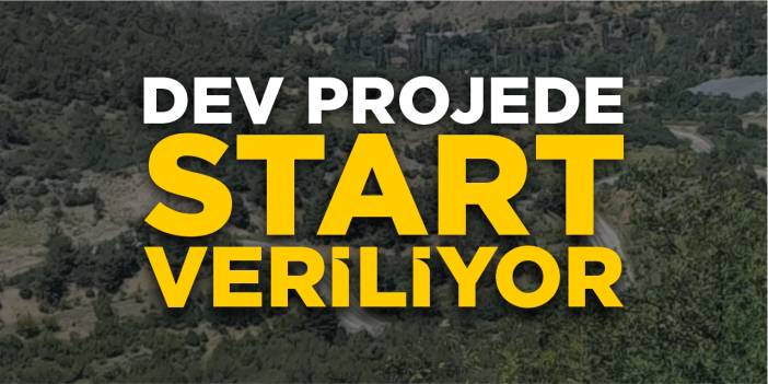 Dev projede start veriliyor