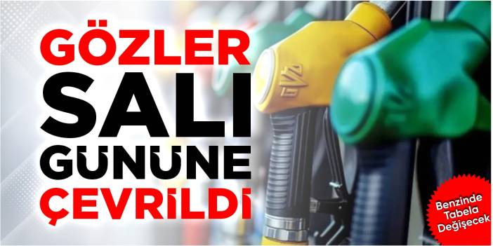 Benzin fiyatlarında tabela değişecek