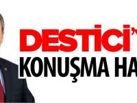 DESTİCİ'YE KONUŞMA HAKKI