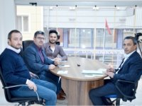 İLHAN BAŞKAN BASIN MASASI’NDA