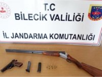Vezirhan'da silah kaçakçılığı operasyonu