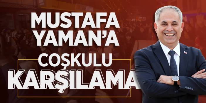 AK Parti Bilecik Belediye Başkan Adayı Mustafa Yaman'a Coşkulu Karşılama