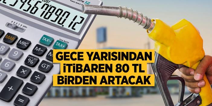 Akaryakıtta bir zam daha! 40 lirayı geçiyor!