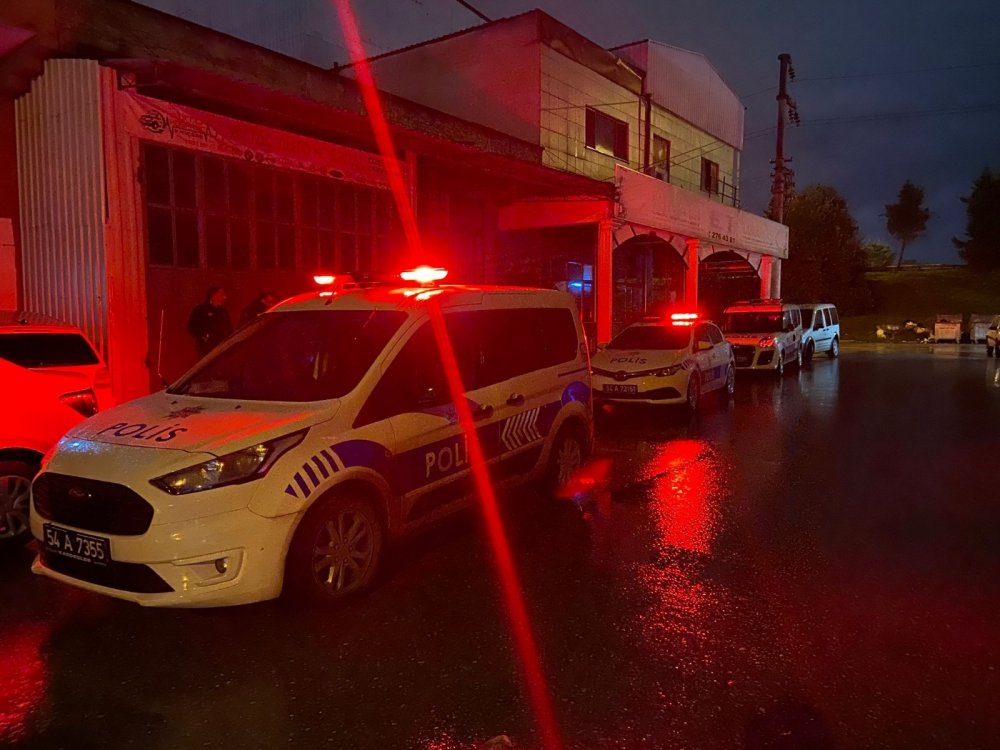 Sanayi sitesinde silahlı kavga: 1 yaralı