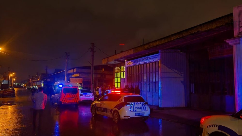 Sanayi sitesinde silahlı kavga: 1 yaralı