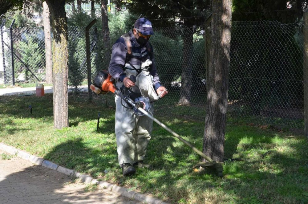 Bozüyük'te Temizlik ve Park Bakımları aralıksız devam ediyor!