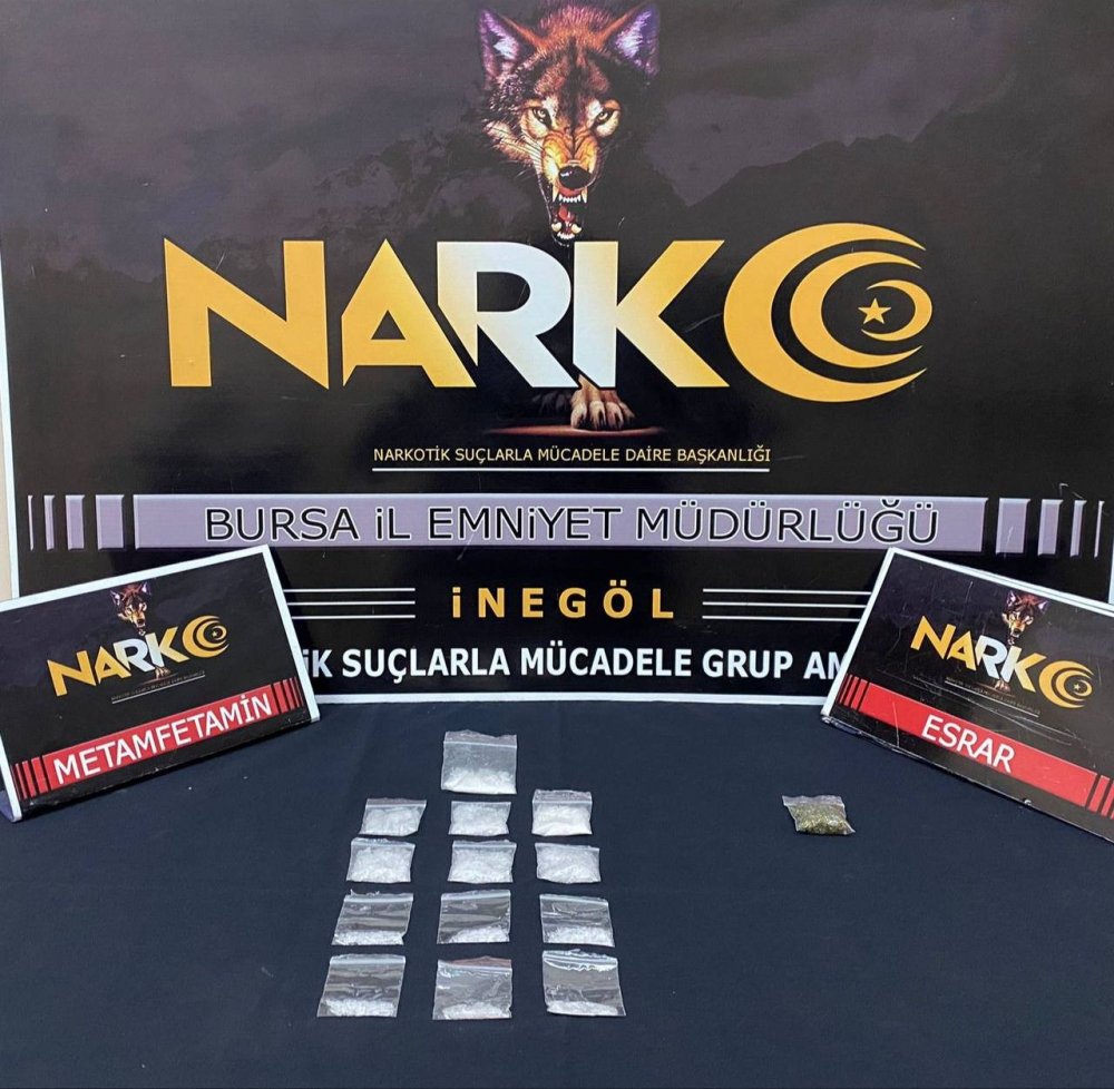 Bursa’da 120 polisle uyuşturucu operasyonu saniye saniye kamerada