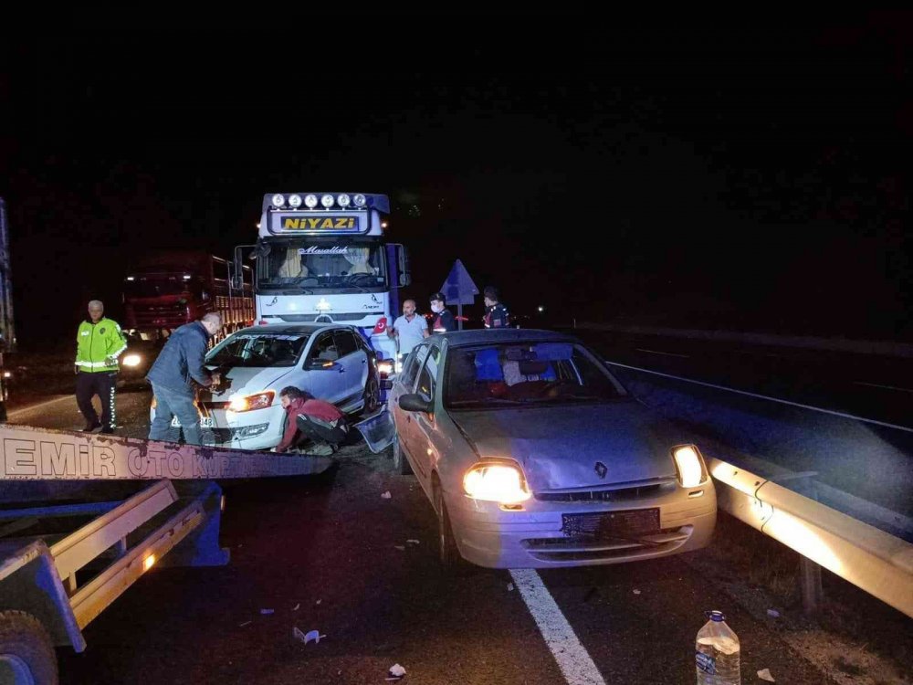 Eskişehir’de zincirleme trafik kazası: 7 yaralı
