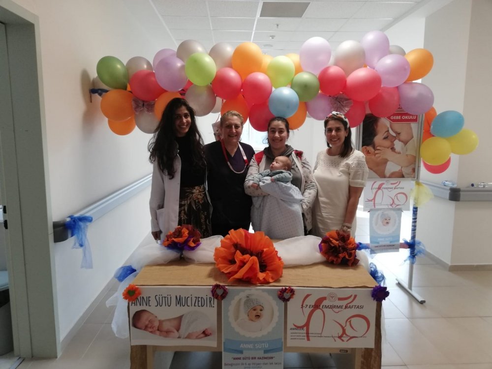 Bilecik Eğitim ve Araştırma Hastanesinde emzirme standı açıldı