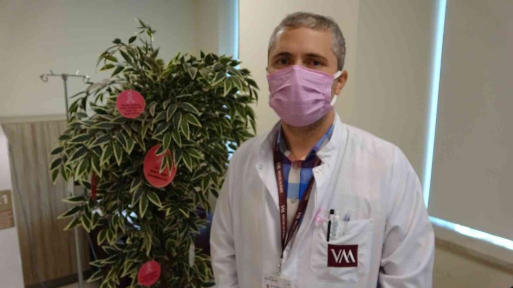 Kanser hastalığına yakalanan kadını evlat sevgisi ayakta tuttu