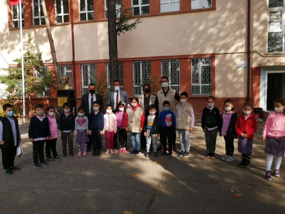 Minik denetçiler işbaşında