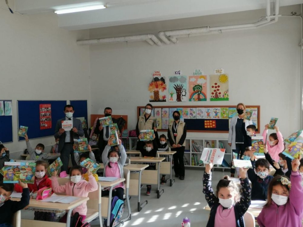 Minik denetçiler işbaşında