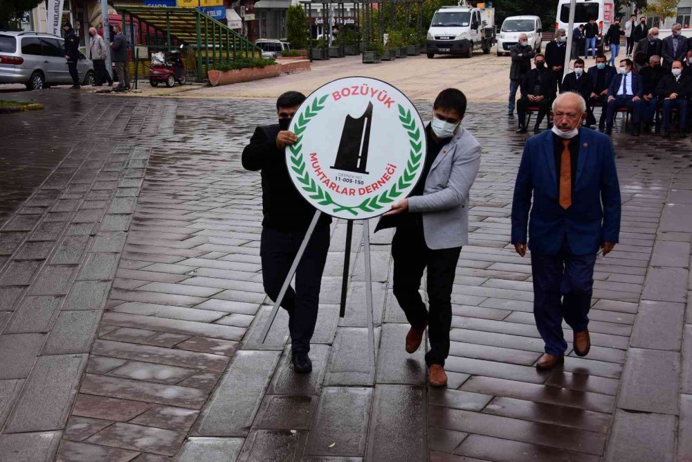 19 Ekim Muhtarlar Günü Bozüyük’te de kutlandı