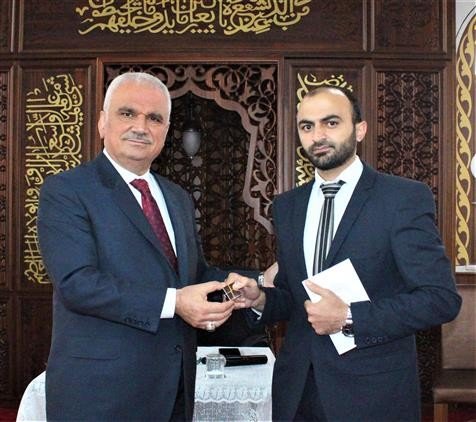 Dereceye giren din görevlilerine ödülleri verildi