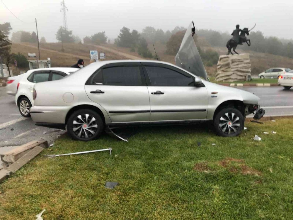 Bilecik’te meydana gelen trafik kazasında 1 kişi yaralandı