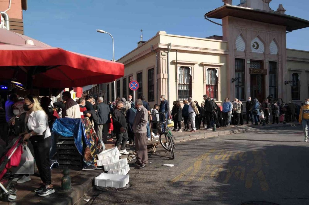 Kilosu 10 TL’ye düşen hamsiyi gören sıraya girdi
